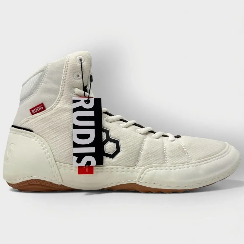 NWT RUDIS Colt 3.0 Wrestling Shoes Men’s 13 Bone Beige High Top